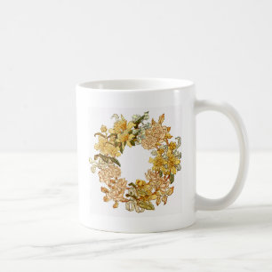 Blume Blumenkraut Rosa Blume Kunst Kaffeetasse