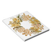 Blume Blumenkraut Rosa Blume Kunst Notizblock (angewinkelt)