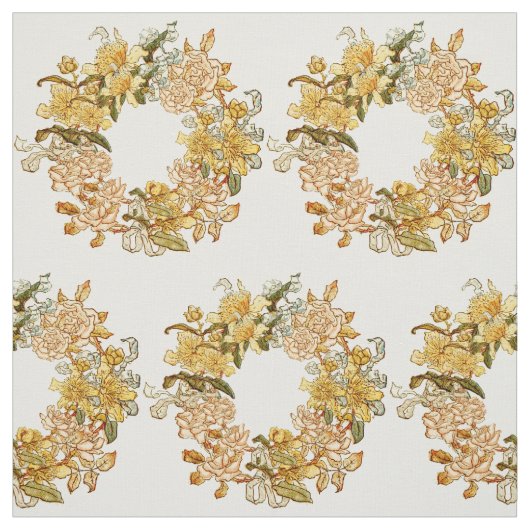 Blume Blumenkraut Rosa Blume Kunst Stoff (Muster)