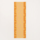 Blume Blumenmuster Monogramm Yogmata Yogamatte (Rückseite)