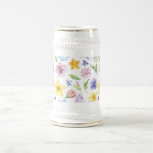 Blume Blumenmuster Sublimierung-95651 Bierglas (Mittel)