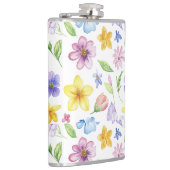 Blume Blumenmuster Sublimierung-95651 Flachmann (Rechts)
