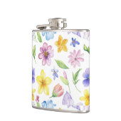 Blume Blumenmuster Sublimierung-95651 Flachmann (Links)