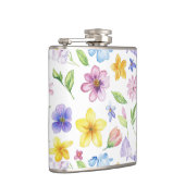 Blume Blumenmuster Sublimierung-95651 Flachmann (Rechts)