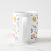 Blume Blumenmuster Sublimierung-95651 Jumbo-Tasse (Rückseite)