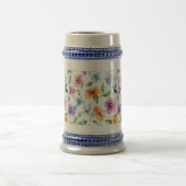 Blume Blumenmuster Sublimierung-95652 Bierglas (Mittel)