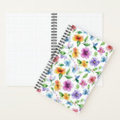 Blume Blumenmuster Sublimierung-95652 Notizblock (Innen)