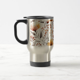 Blume Blumenmuster Sublimierung-95653 Reisebecher