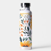 Blume Blumenmuster Sublimierung-95654 Trinkflasche (Rechts)