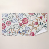 Blume, Blumenmuster, William Morris Badehandtuch (Badehandtuch)