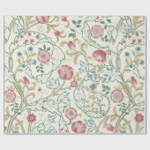 Blume, Blumenmuster, William Morris Geschenkpapier (Flach)
