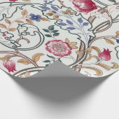 Blume, Blumenmuster, William Morris Geschenkpapier (Ecke)