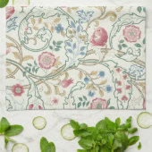 Blume, Blumenmuster, William Morris Geschirrtuch (Gefaltet)