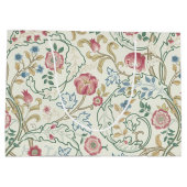 Blume, Blumenmuster, William Morris großes Geschen Große Geschenktüte (Rückseite)