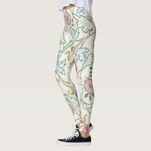 Blume, Blumenmuster, William Morris Leggings (Links)