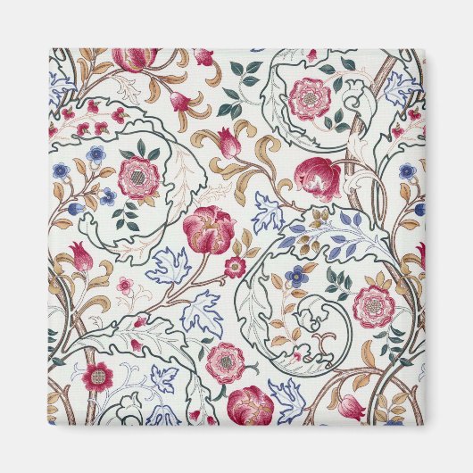 Blume, Blumenmuster, William Morris Magnet (Vorne)