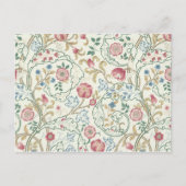 Blume, Blumenmuster, William Morris Postkarte (Vorderseite)