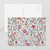Blume, Blumenmuster, William Morris Postkarte (Vorne/Hinten)