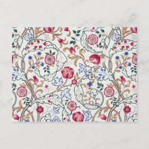 Blume, Blumenmuster, William Morris Postkarte