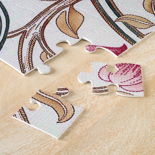 Blume, Blumenmuster, William Morris Puzzle (Seite)