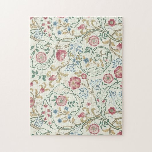 Blume, Blumenmuster, William Morris Puzzle (Vertikal)