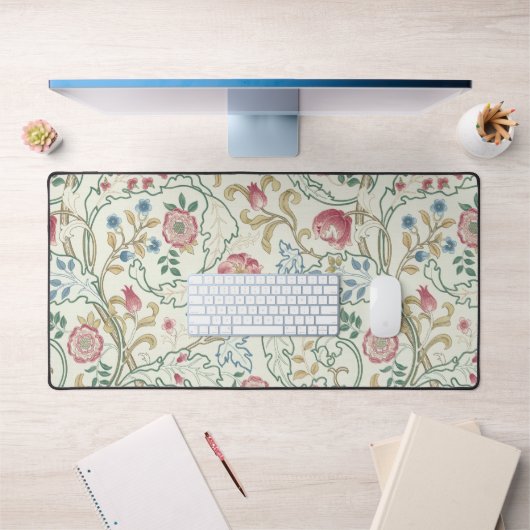 Blume, Blumenmuster, William Morris Schreibtischunterlage (Büro 1)