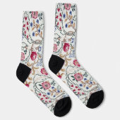 Blume, Blumenmuster, William Morris Socken (Rechts)