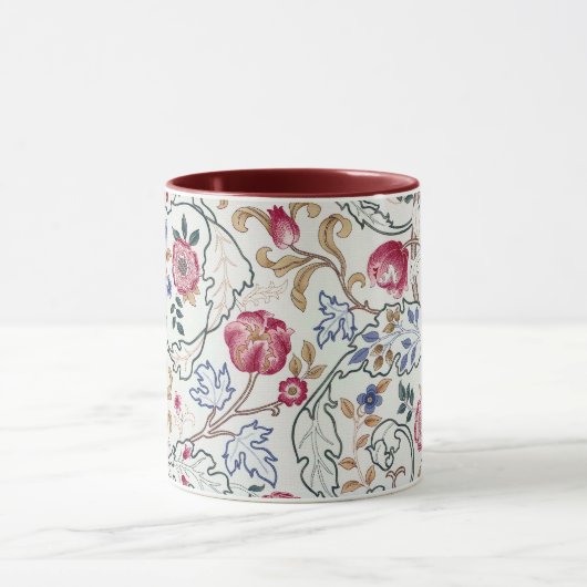 Blume, Blumenmuster, William Morris Tasse (Zentrum)