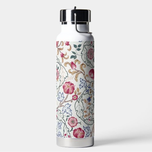 Blume, Blumenmuster, William Morris Trinkflasche (Links)