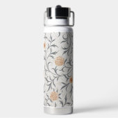 Blume, Blumenmuster, William Morris Trinkflasche (Hinten)