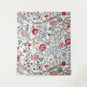 Blume, Blumenmuster, William Morris Wandteppich (Vorderseite)