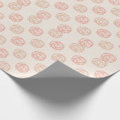 Blume-Blumenpapier Geschenkpapier (Ecke)