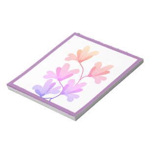 Blume Blumenstrauß Boutique Notizblock grüßen neue