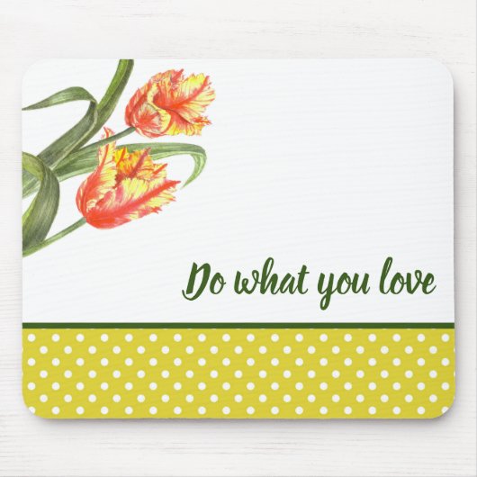 Blume Blumenstrauß Mousepad (Vorne)