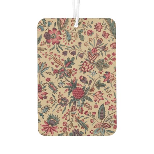 Blume Blumentapestes Needlework Art Autolufterfrischer (Rückseite)