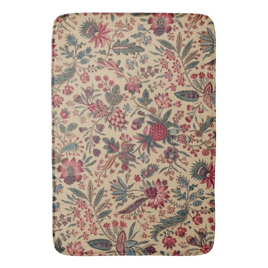 Blume Blumentapestes Needlework Art Badematte (Vorderseite Vertikal)