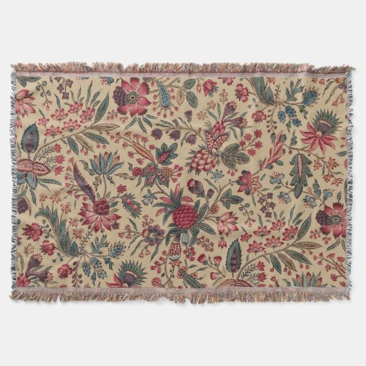 Blume Blumentapestes Needlework Art Decke (Vorderseite)