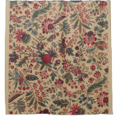 Blume Blumentapestes Needlework Art Duschvorhang (Vorderseite)