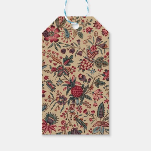 Blume Blumentapestes Needlework Art Geschenkanhänger (Vorderseite)