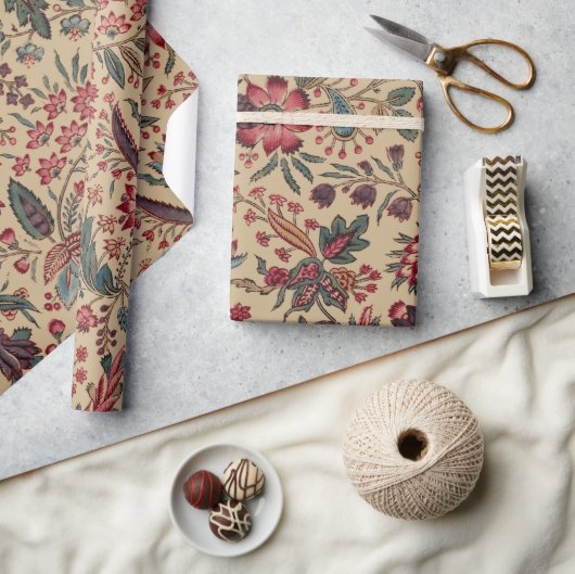 Blume Blumentapestes Needlework Art Geschenkpapier (Kunsthandwerk)