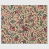 Blume Blumentapestes Needlework Art Geschenkpapier (Flach)