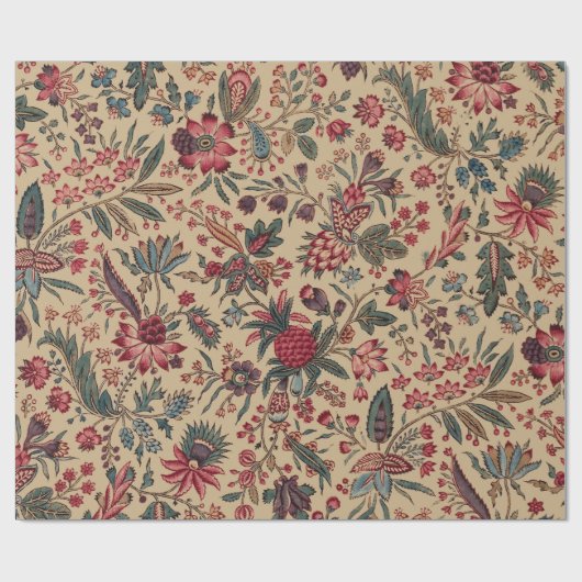 Blume Blumentapestes Needlework Art Geschenkpapier (Flach)