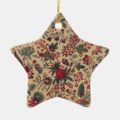 Blume Blumentapestes Needlework Art Keramik Ornament (Vorne)