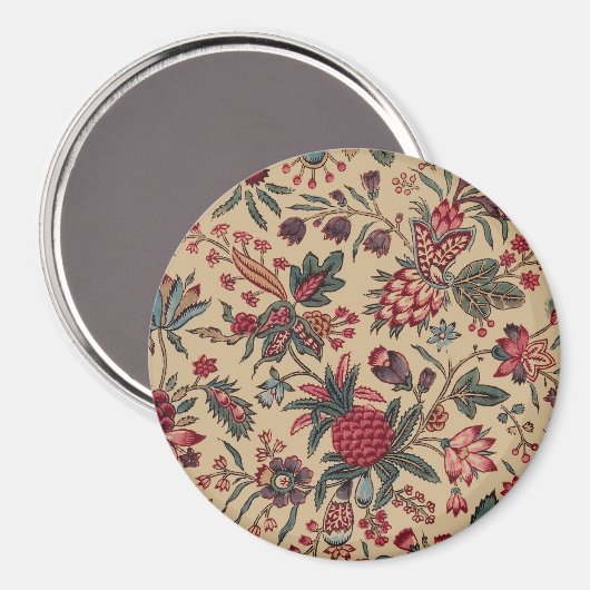 Blume Blumentapestes Needlework Art Magnet (Vorderseite/Rückseite)