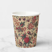 Blume Blumentapestes Needlework Art Pappbecher (Links)