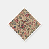 Blume Blumentapestes Needlework Art Serviette (Ecke)