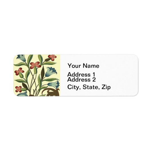 Blume Blumenwallpaper Art Nouveau Hübsch (Vorne)