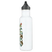 Blume Blumenwallpaper Art Nouveau Hübsch Trinkflasche (Rechts)