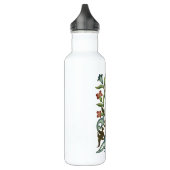 Blume Blumenwallpaper Art Nouveau Hübsch Trinkflasche (Links)