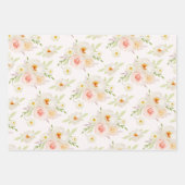 Blume Blush Garden Geschenkpapier Set (Vorderseite 3)